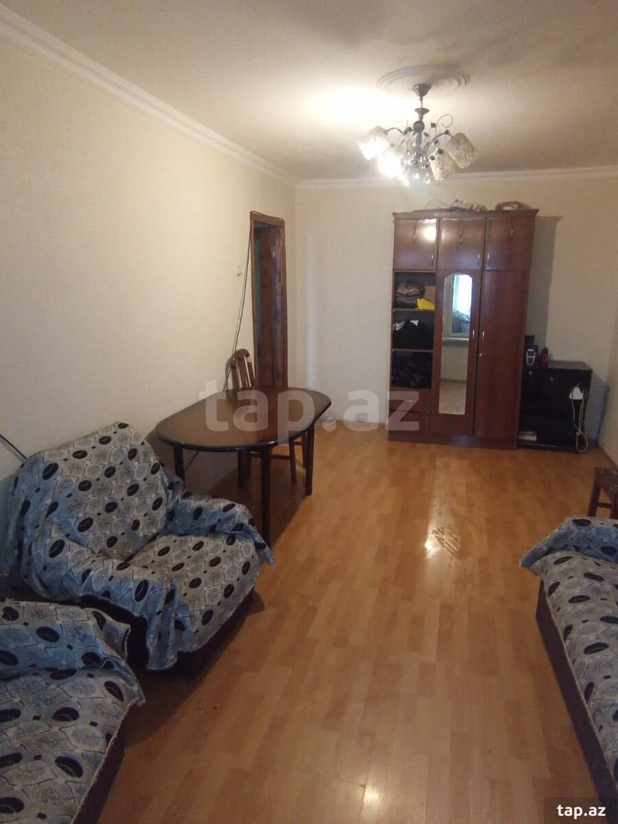 2-otaqlı mənzil kirayə verilir, Nərimanov r., 45 m²