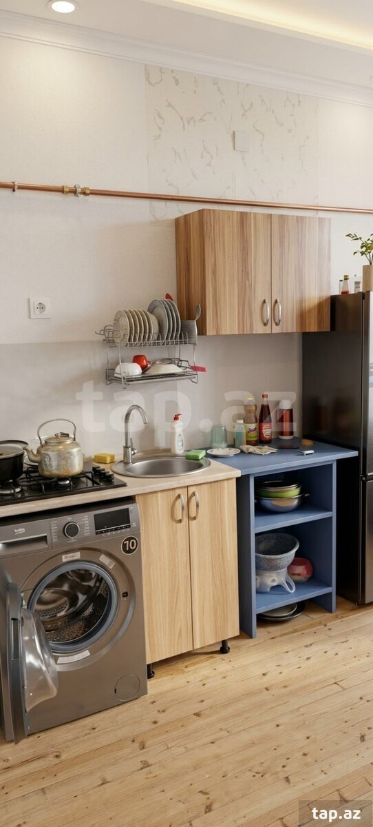 1-otaqlı yeni tikili kirayə verilir, Xırdalan ş., 40 m²