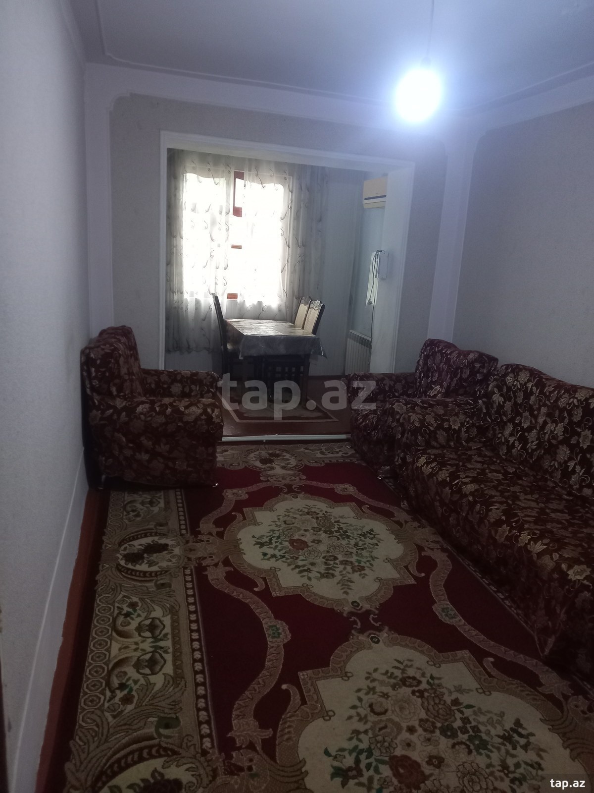 2-otaqlı mənzil kirayə verilir, Şirvan ş., 55 m²