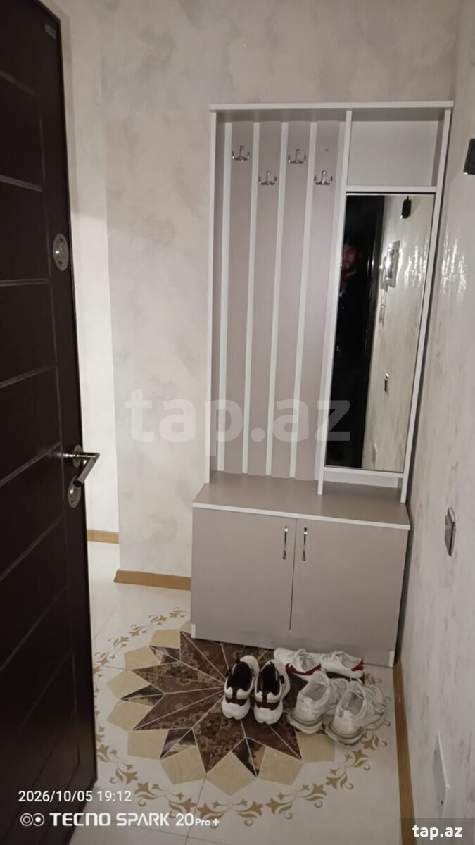 2-otaqlı yeni tikili kirayə verilir, Xırdalan ş., 58 m²