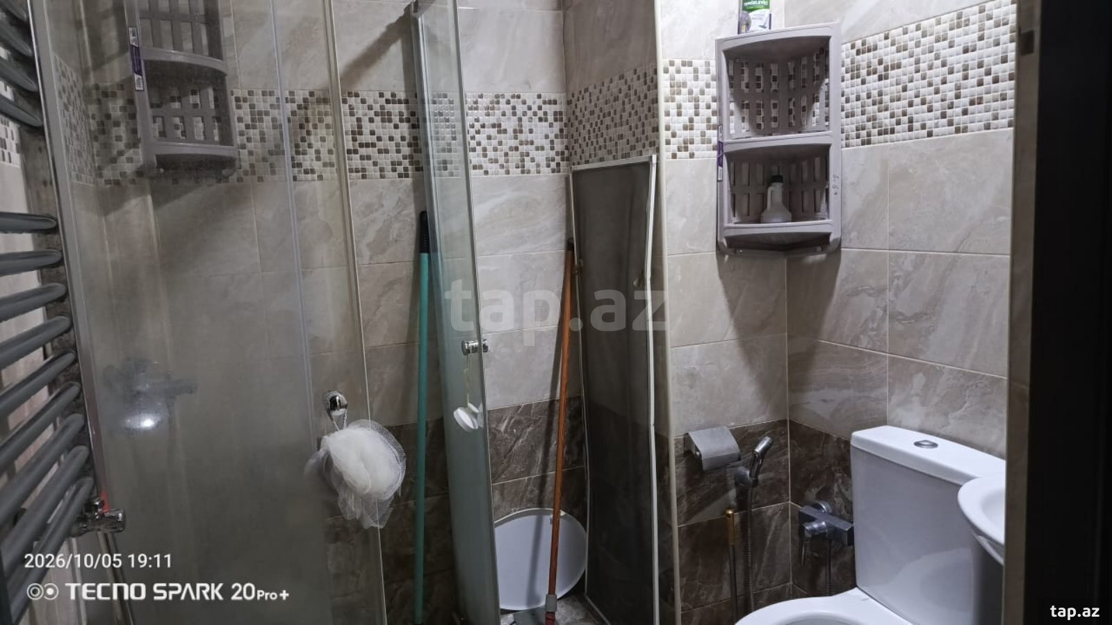 2-otaqlı yeni tikili kirayə verilir, Xırdalan ş., 58 m²
