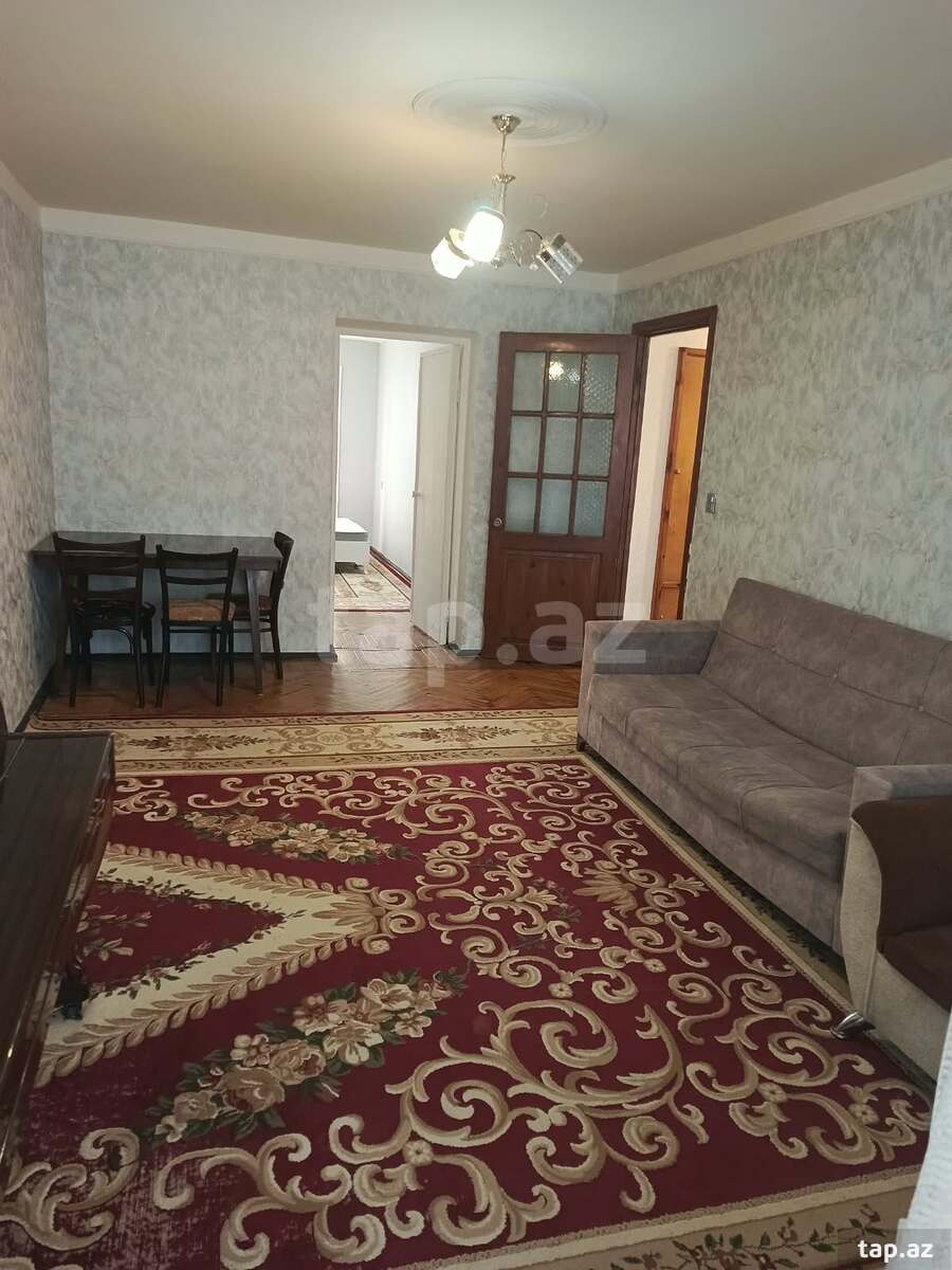 2-otaqlı mənzil kirayə verilir, Həsən Bəy Zərdabi küç., 50 m²