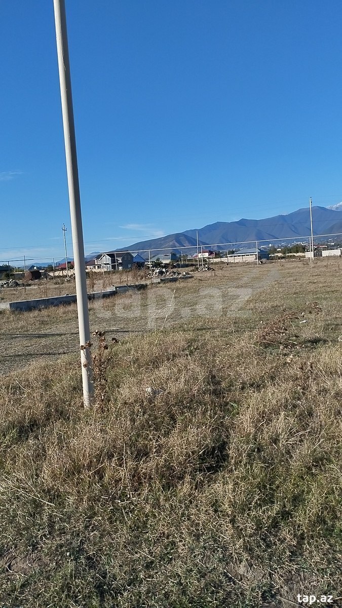Torpaq satılır, Şəki