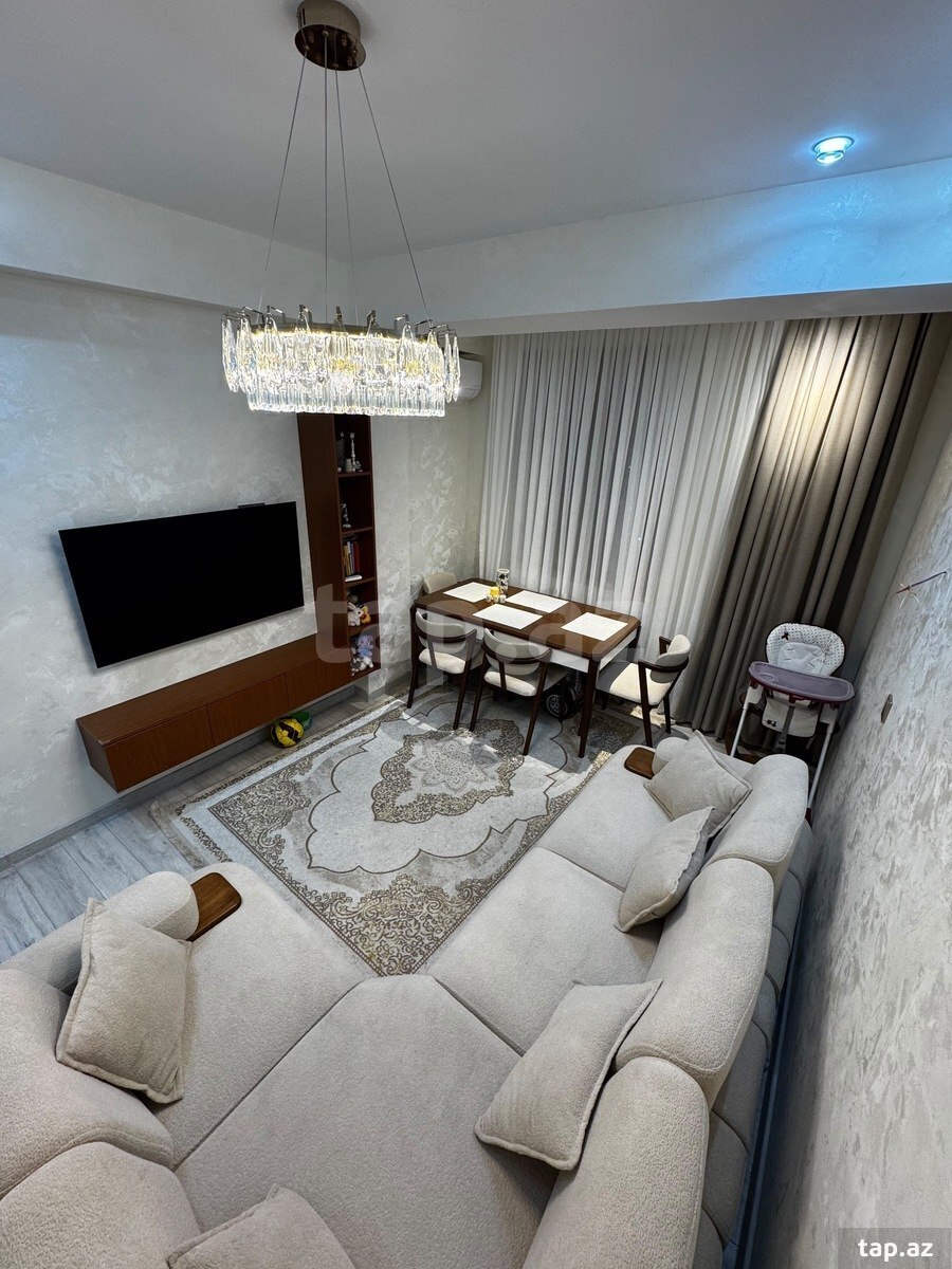 2-otaqlı yeni tikili, Xırdalan ş., 48 m²