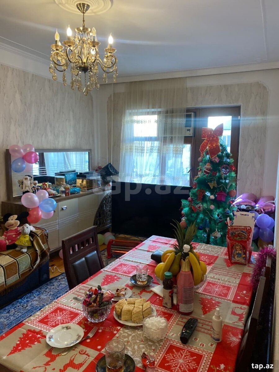 3 otaqlı mənzil kirayə verilir, Xətai, Bakı