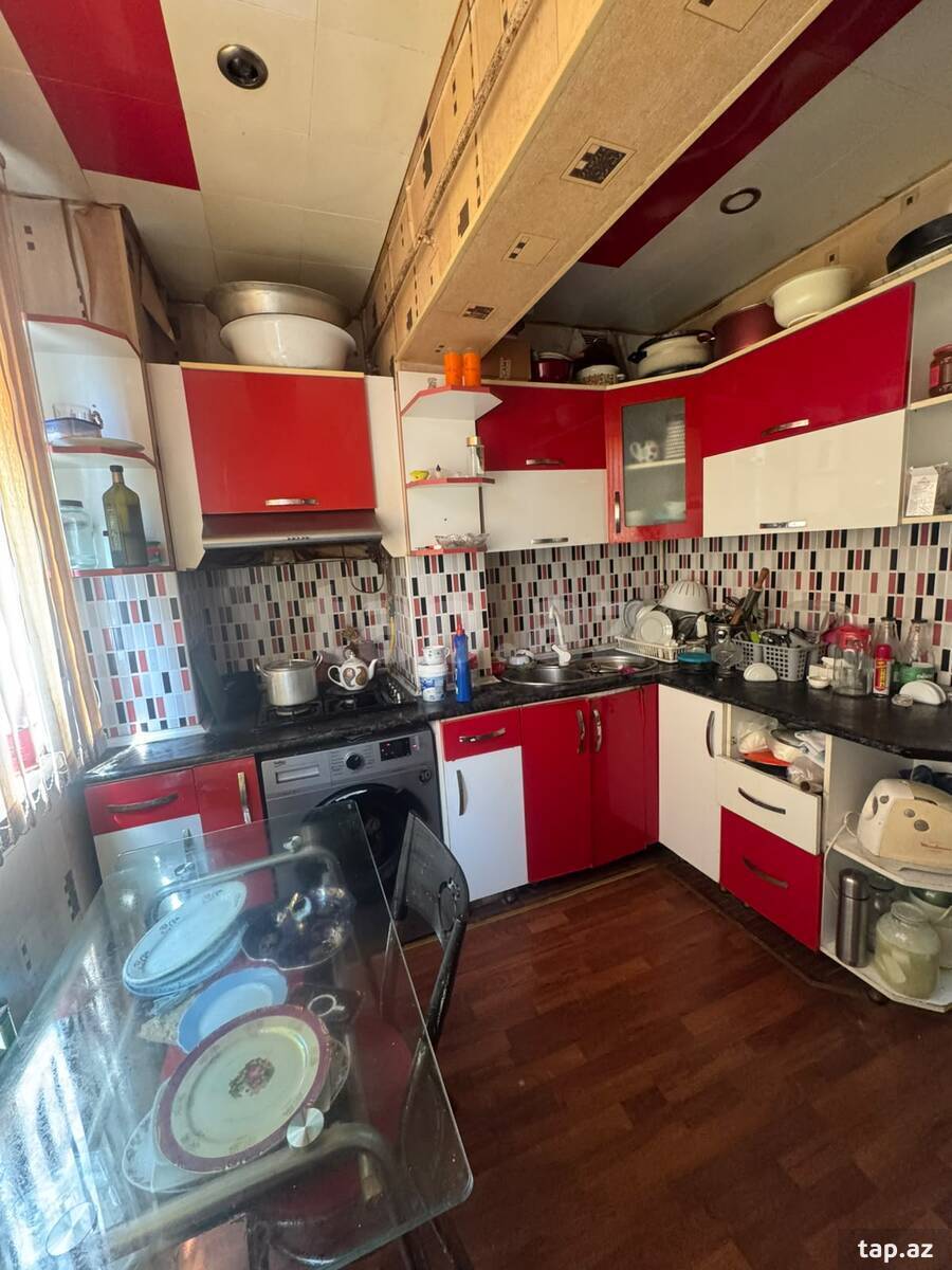 3-otaqlı mənzil, Əhmədli m., 90 m²