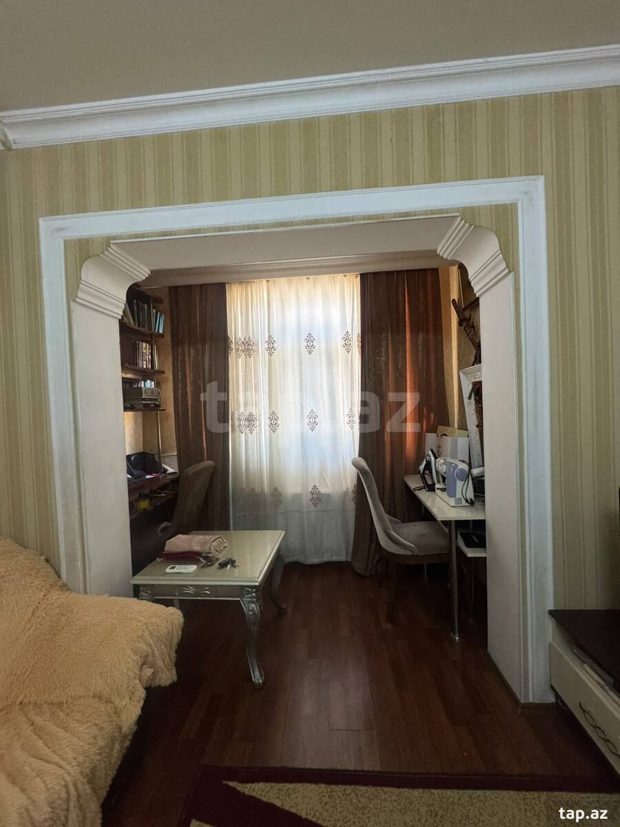 3-otaqlı mənzil, Əhmədli m., 90 m²