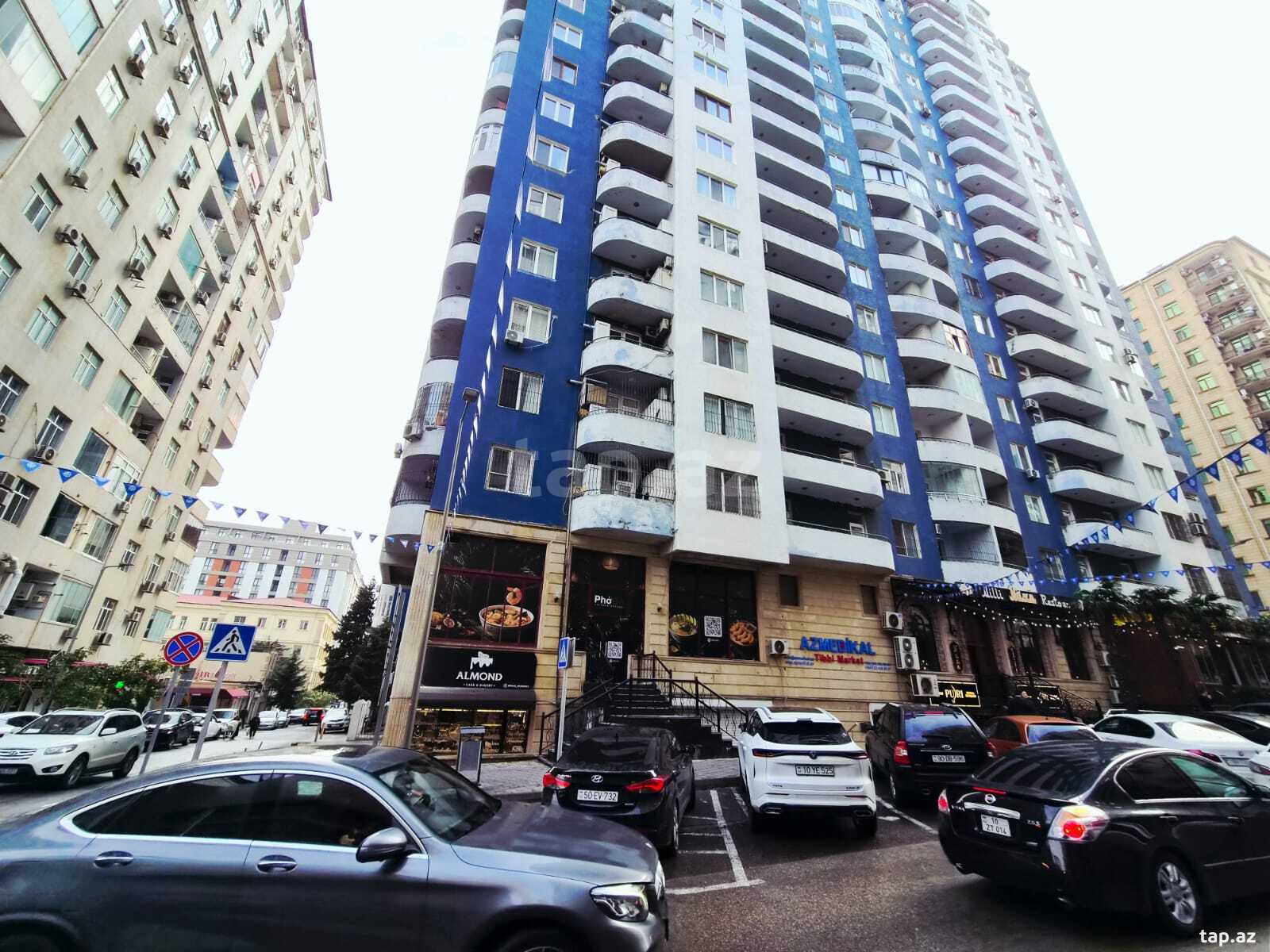 3 otaqlı mənzil, 98 m², Nizami, 285 000 AZN