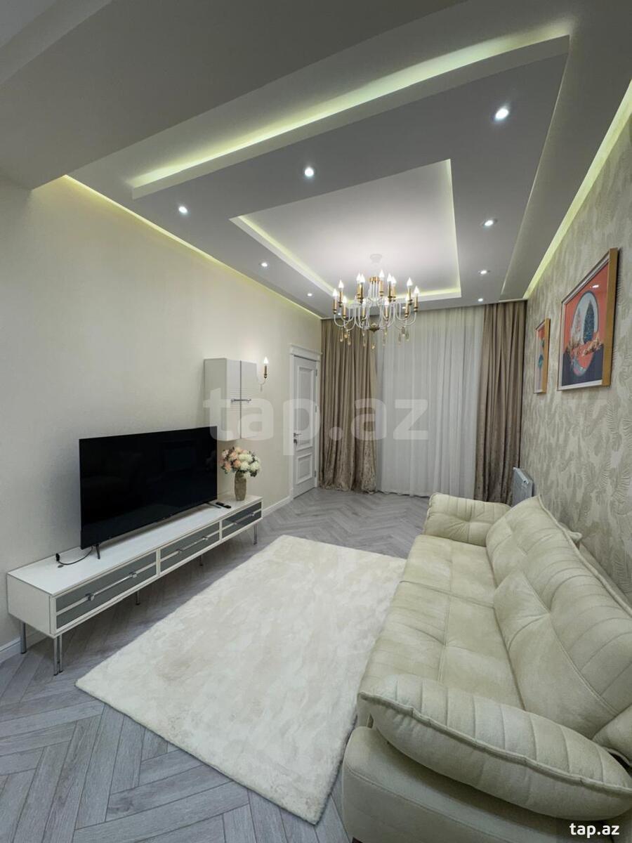 3-otaqlı yeni tikili, Nəsimi r., 99 m²
