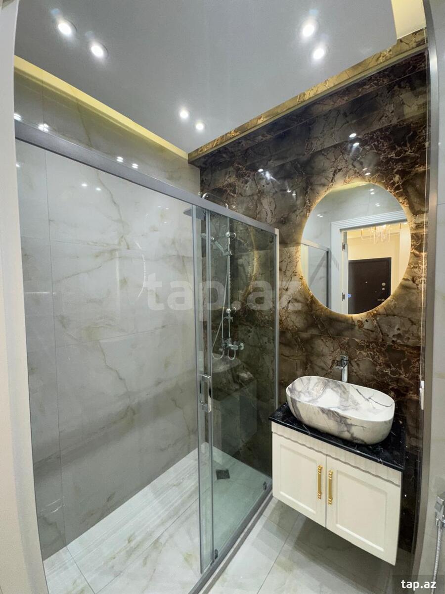 3-otaqlı yeni tikili, Nəsimi r., 99 m²