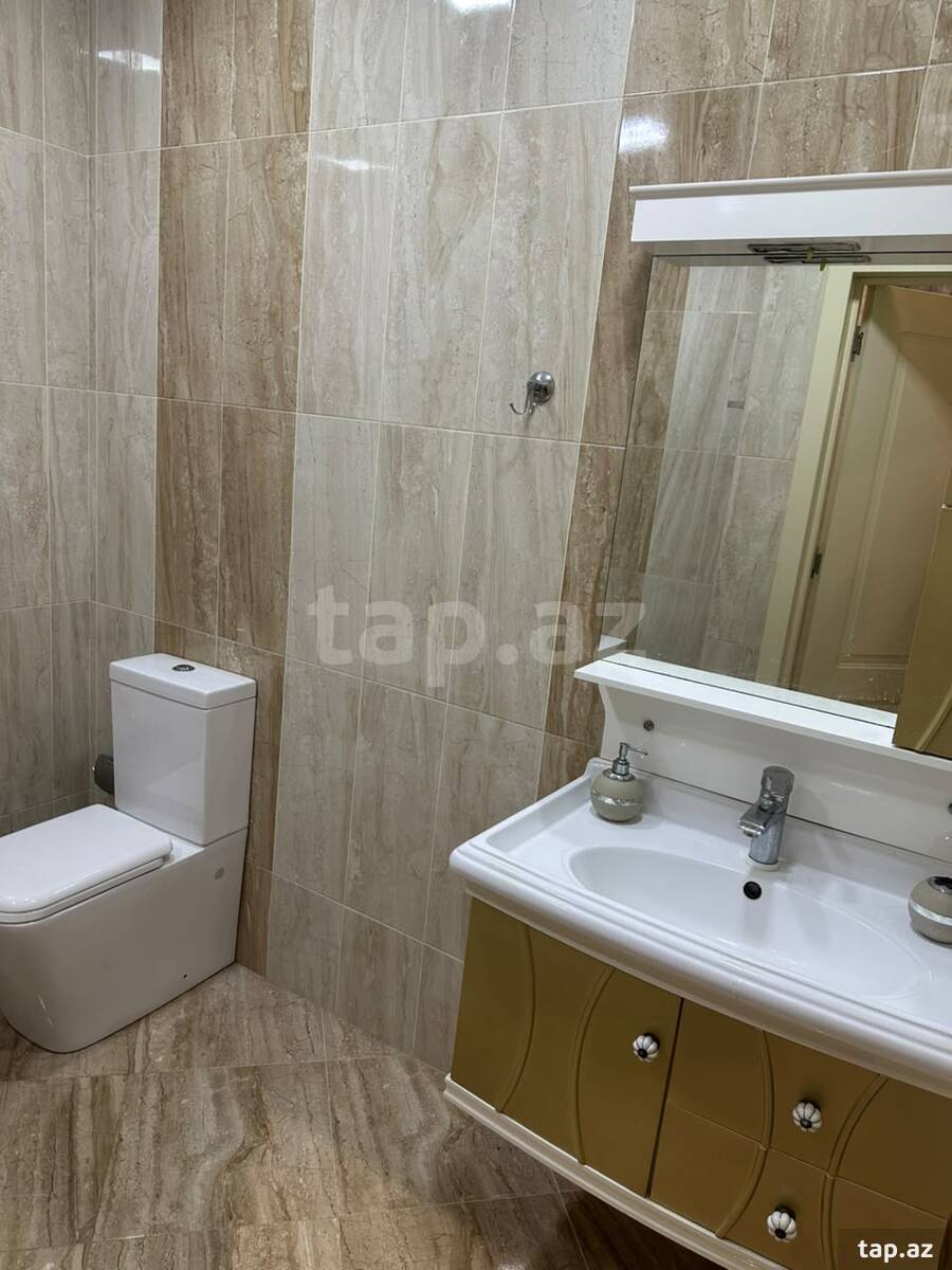 3-otaqlı yeni tikili kirayə verilir, Nəsimi r., 108 m²