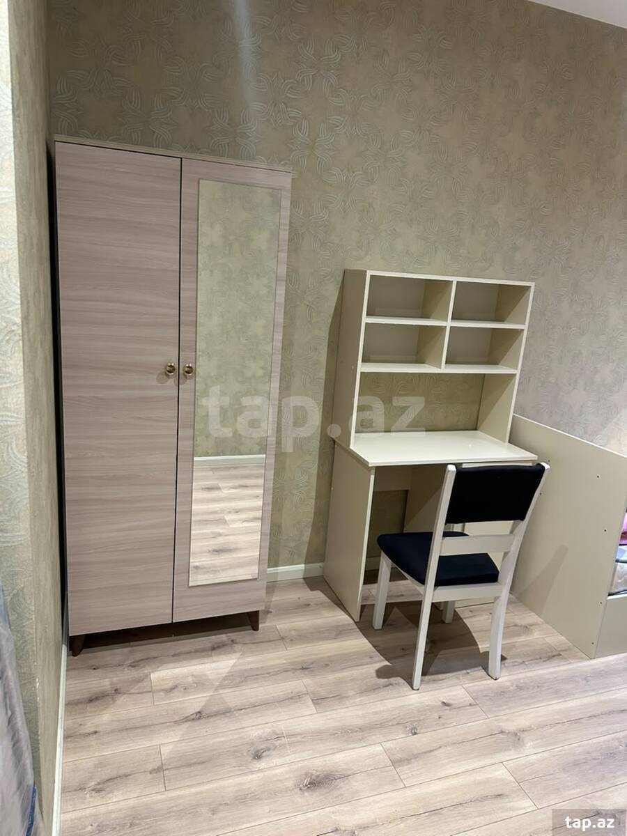 3-otaqlı yeni tikili kirayə verilir, Nəsimi r., 108 m²