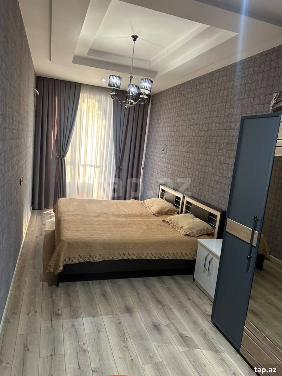 3-otaqlı yeni tikili kirayə verilir, Nəsimi r., 108 m²