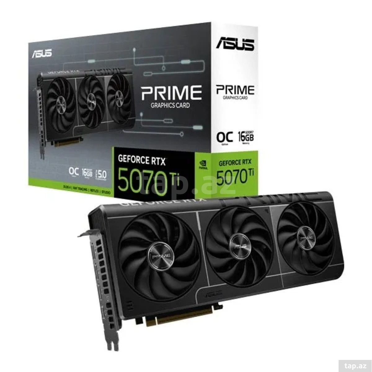 Video kart ASUS PRIME GeForce RTX 5070 Ti 16GB GDDR7 OC Edition