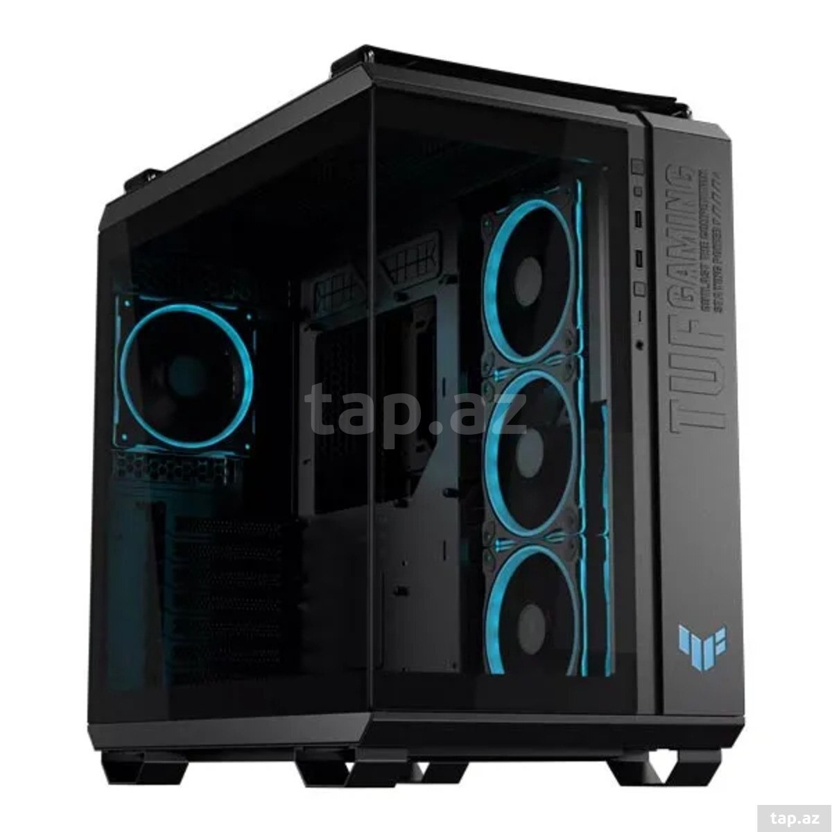 Kompüter kase ASUS TUF Gaming GT502 Horizon TG ARGB Black