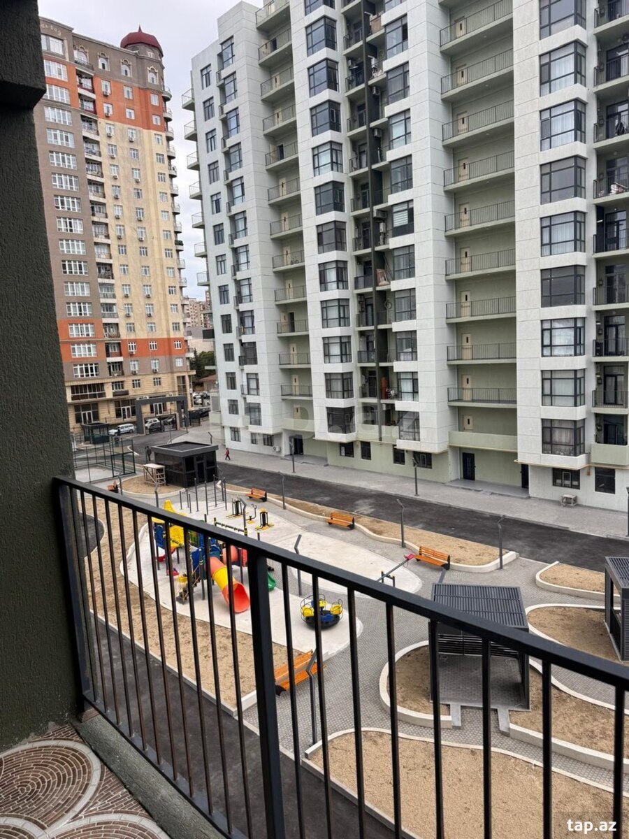 2-otaqlı yeni tikili, Yasamal r., 90 m²
