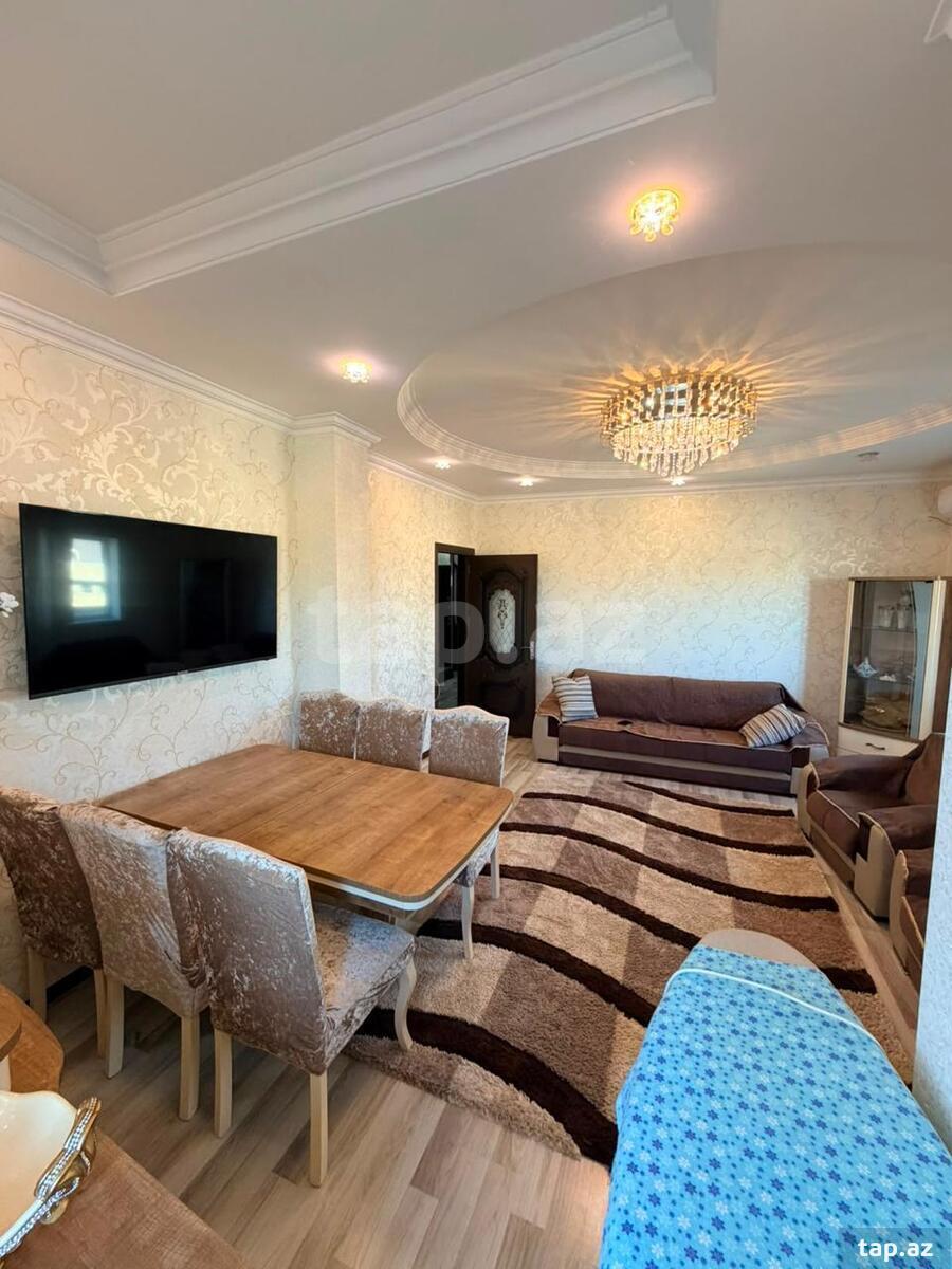 3-otaqlı yeni tikili, Ağa Neymətulla küç., 85 m²