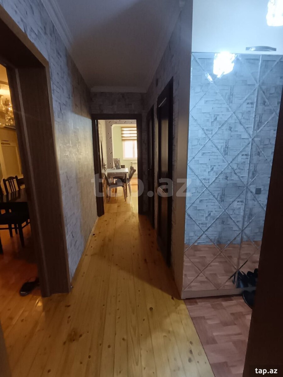 3-otaqlı mənzil kirayə verilir, 42-ci məhəllə, 70 m²