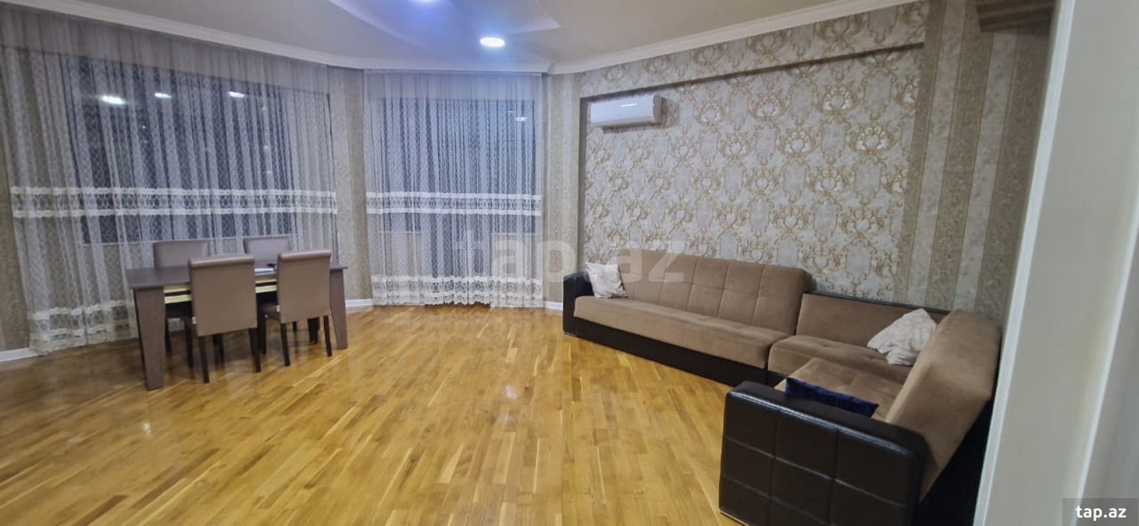 3-otaqlı yeni tikili kirayə verilir, Y.V.Çəmənzəminli küç., 128 m²