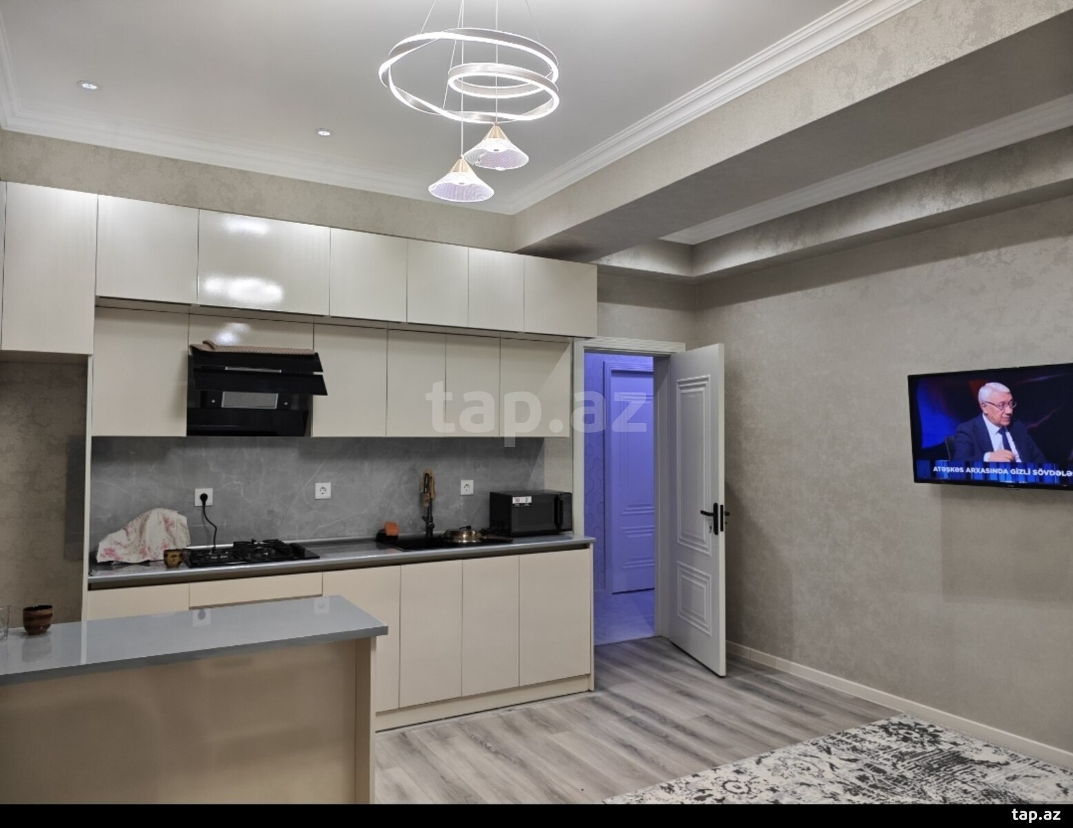 2-otaqlı yeni tikili kirayə verilir, Xırdalan ş., 57 m²