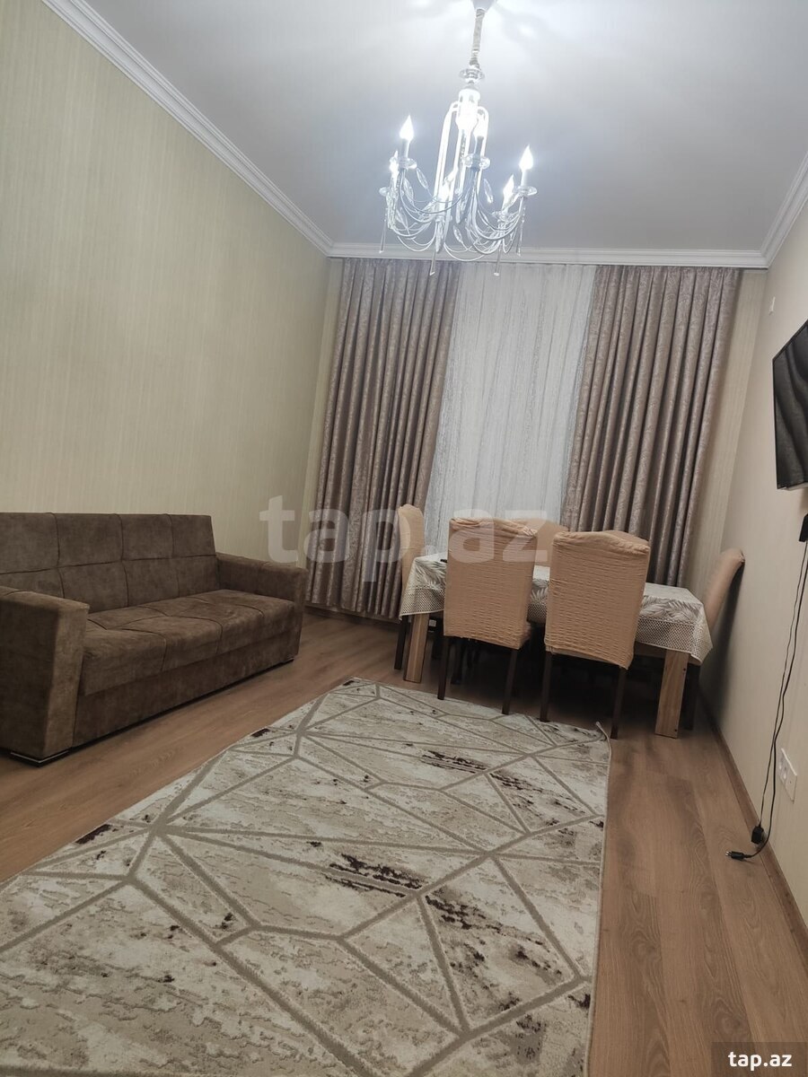 2-otaqlı yeni tikili kirayə verilir, Sumqayıt ş., 57 m²