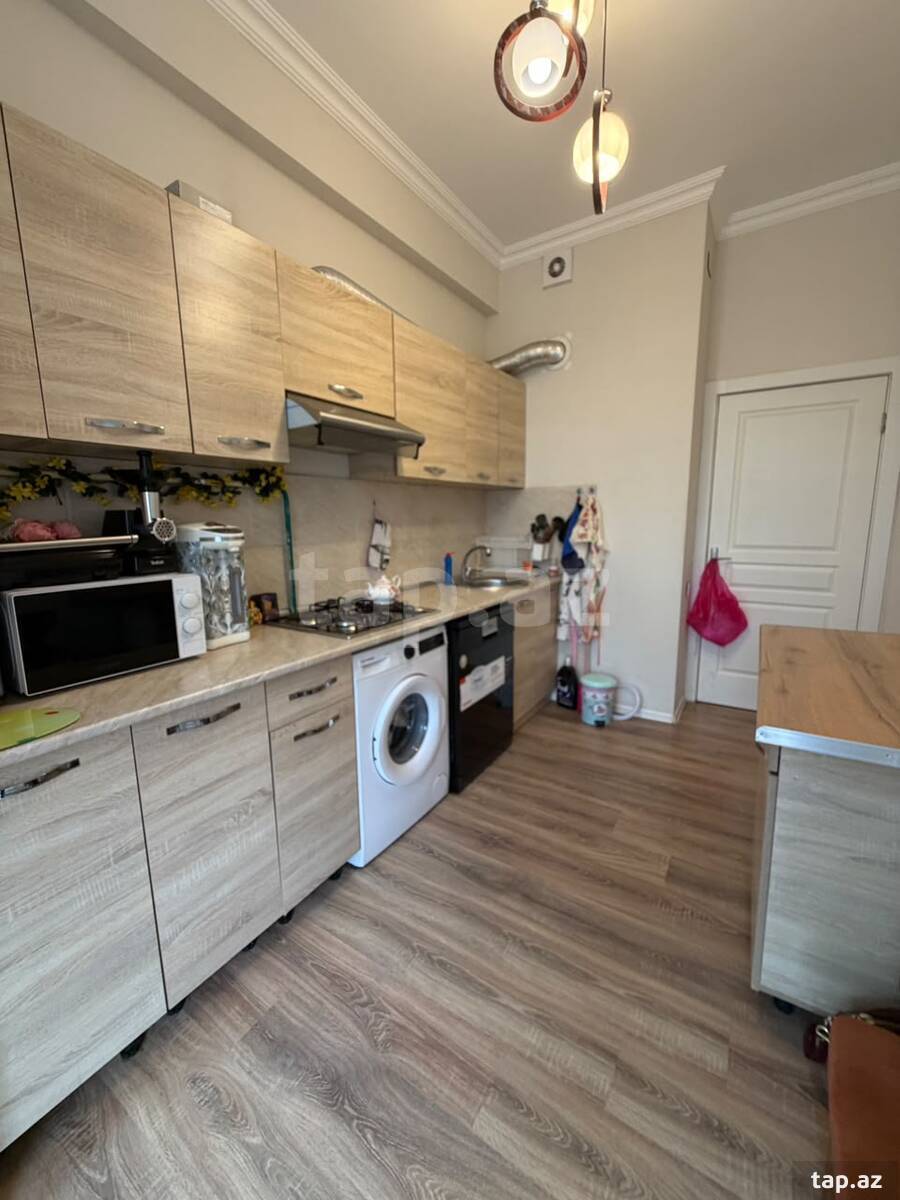 3-otaqlı yeni tikili, Yasamal r., 90 m²