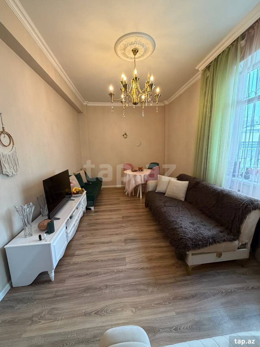 3-otaqlı yeni tikili, Yasamal r., 90 m²