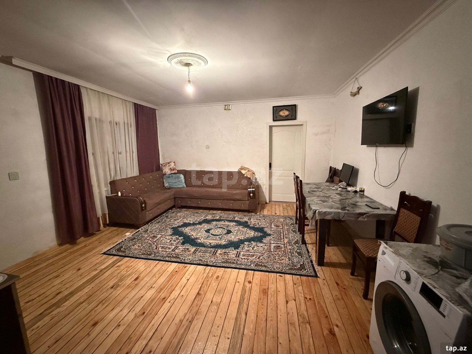 2 otaqlı həyət evi satılır, Binə, Bakı