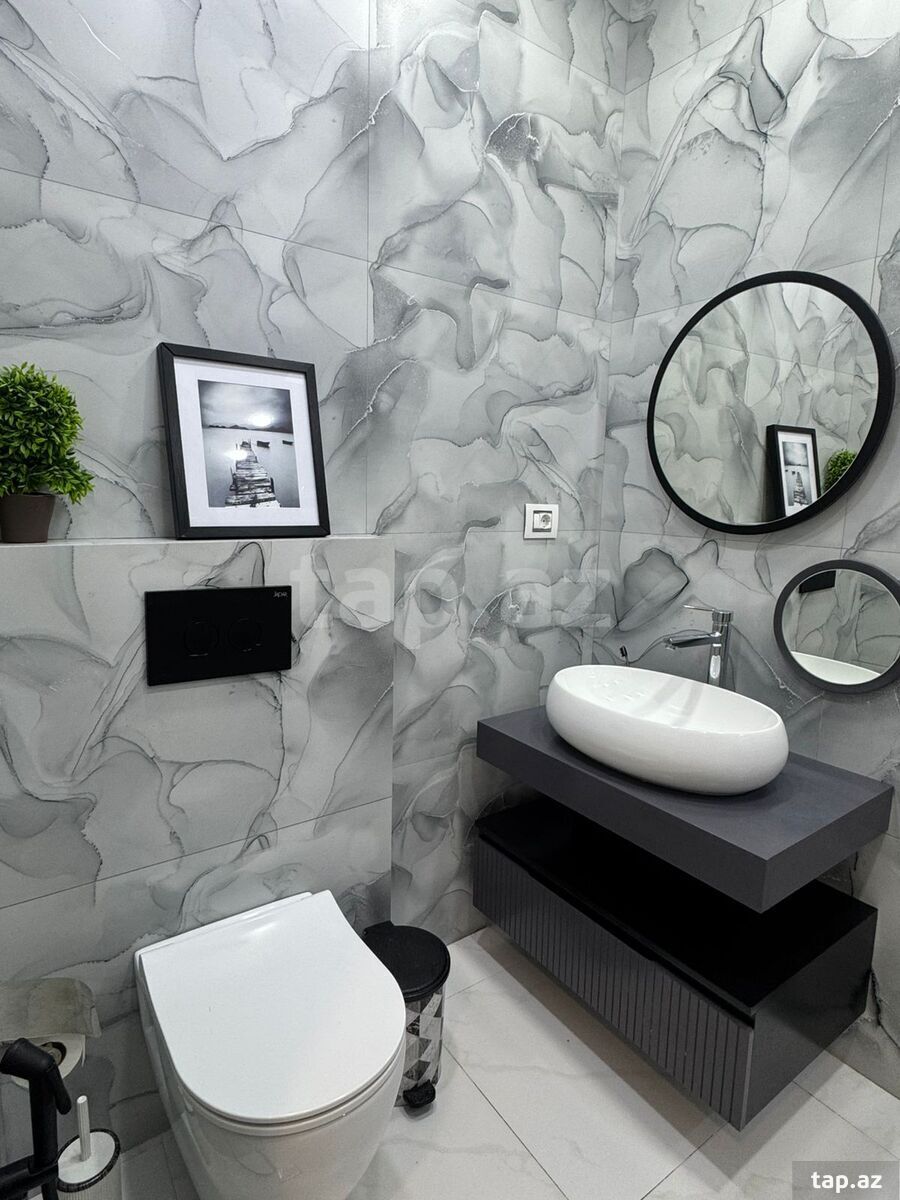3-otaqlı yeni tikili, N.Nərimanov r., 125 m²