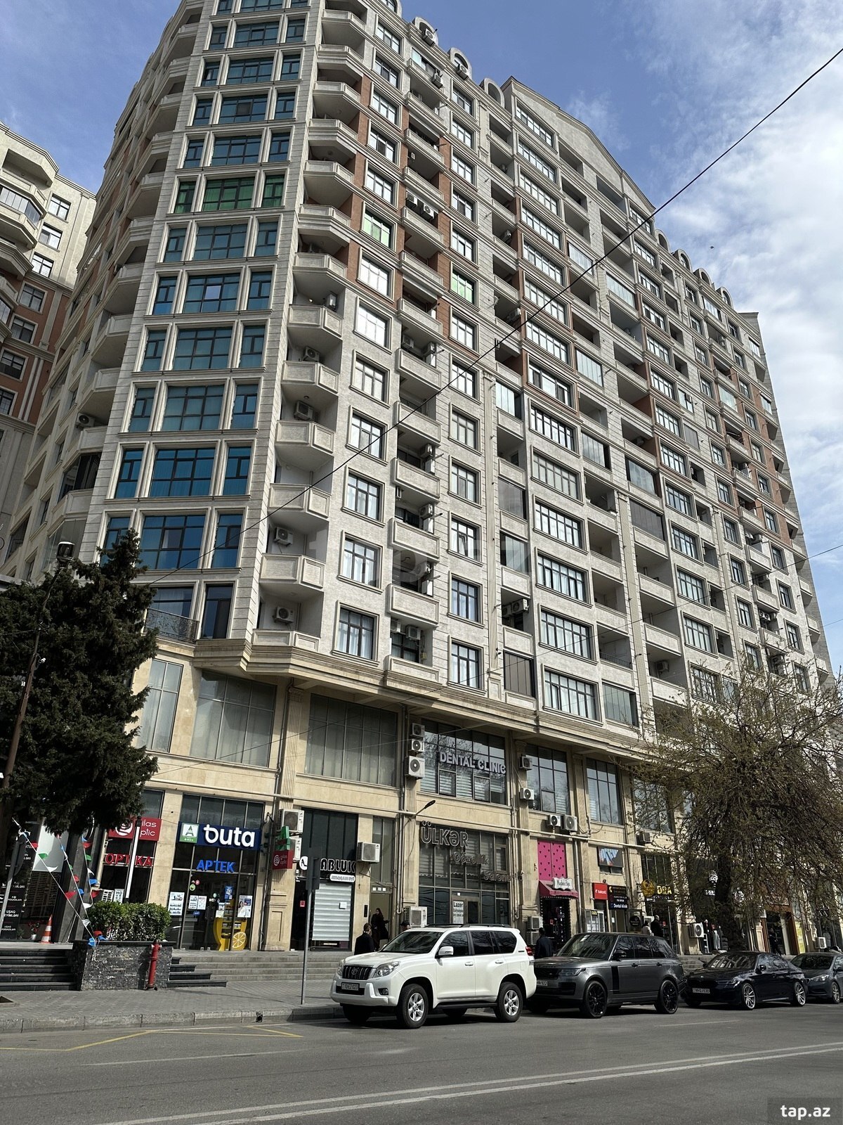 3-otaqlı yeni tikili, N.Nərimanov r., 125 m²