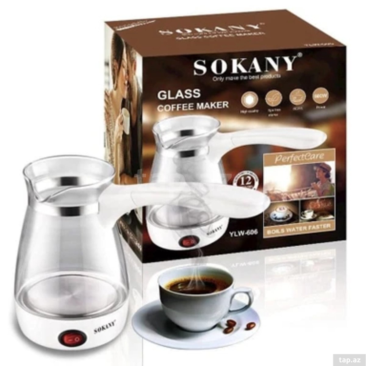 Elektrikli qəhvədəmləyən Sokany YLW-606