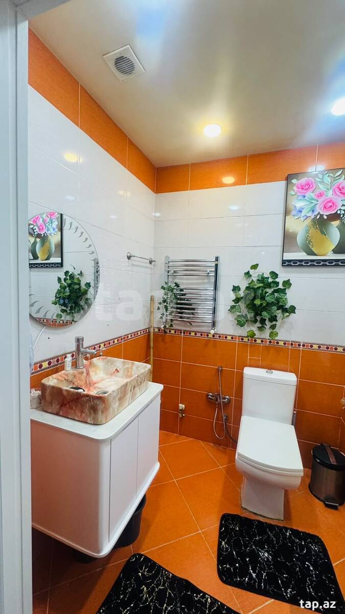 2-otaqlı yeni tikili kirayə verilir, Zərdabi pr., 80 m²