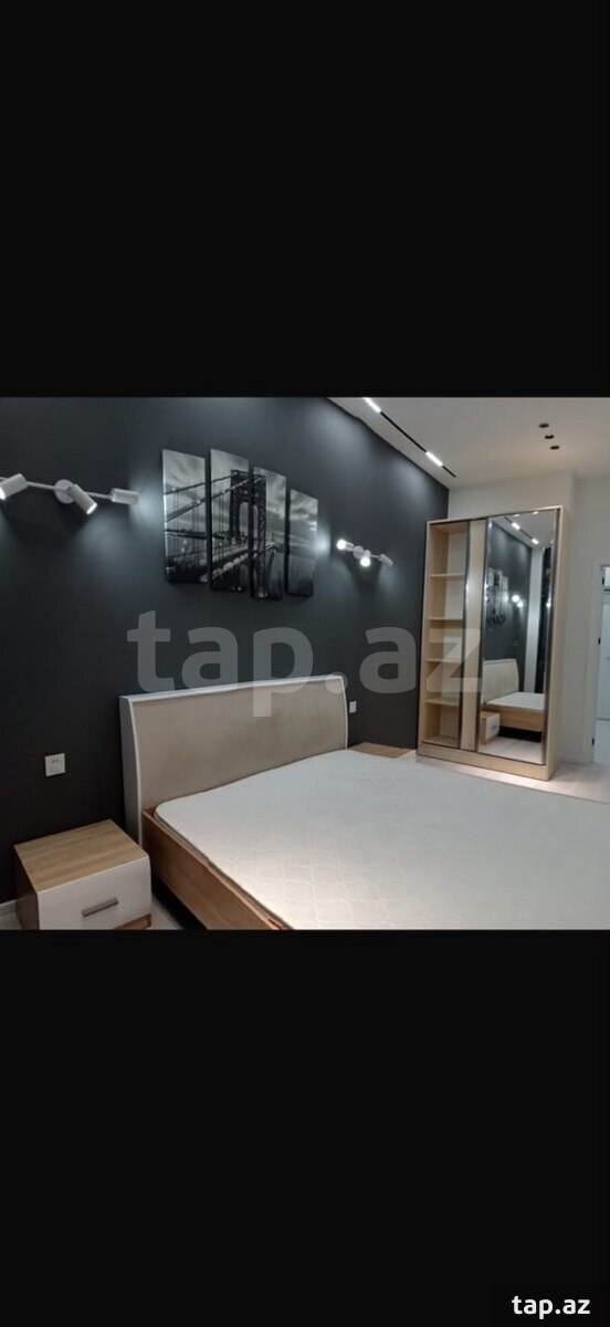 2-otaqlı yeni tikili kirayə verilir, Xırdalan ş., 60 m²