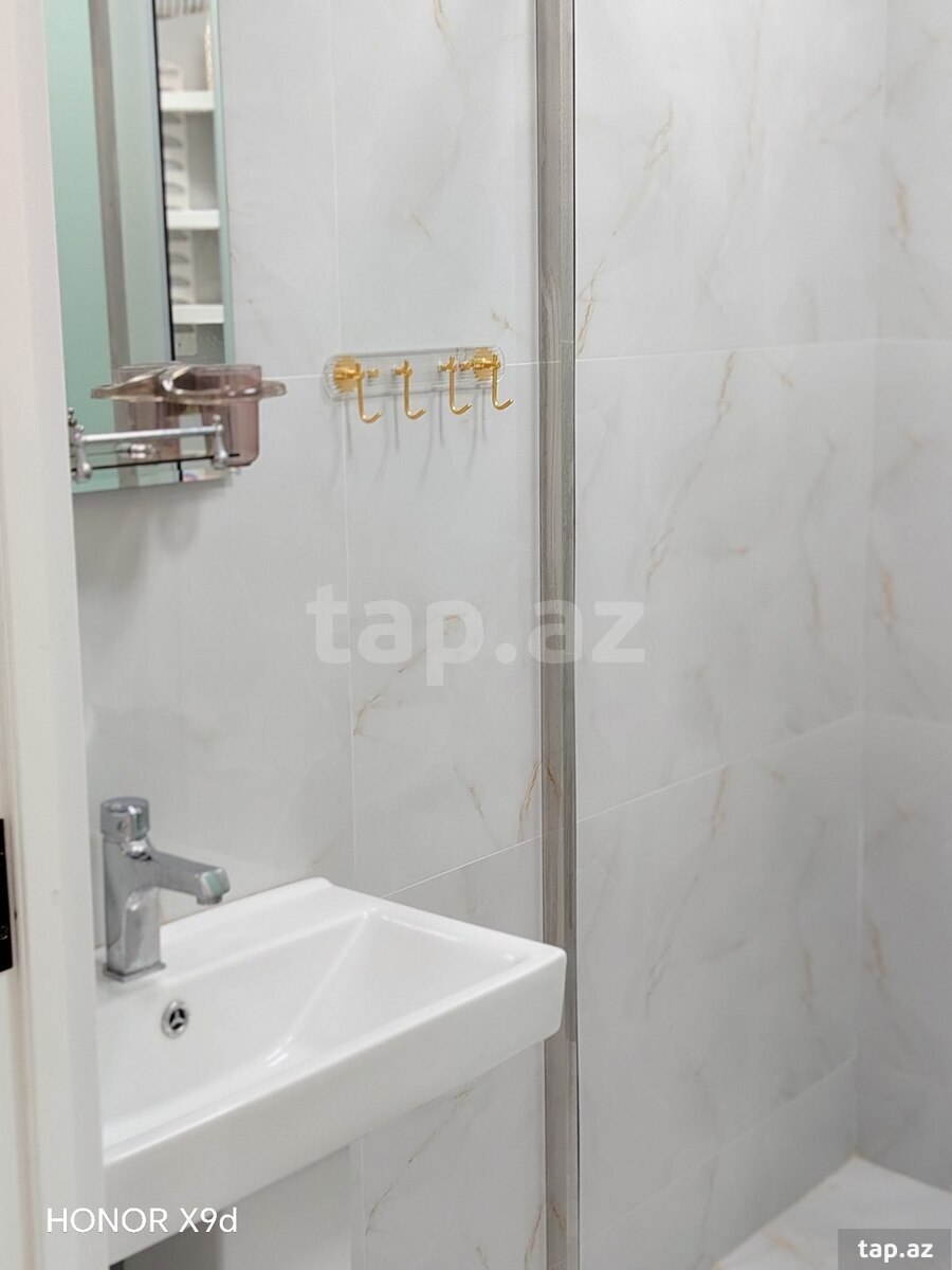 2-otaqlı yeni tikili kirayə verilir, Xırdalan ş., 47 m²