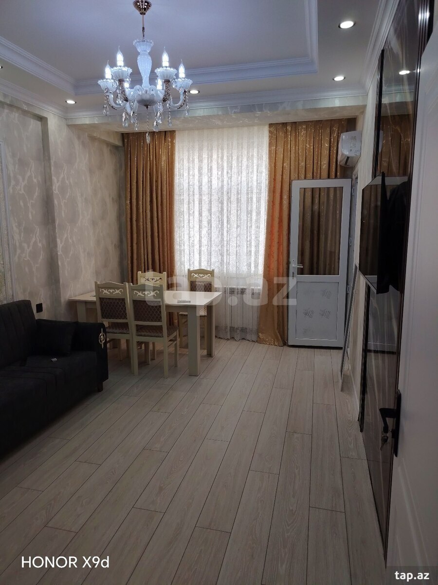 2-otaqlı yeni tikili kirayə verilir, Xırdalan ş., 47 m²