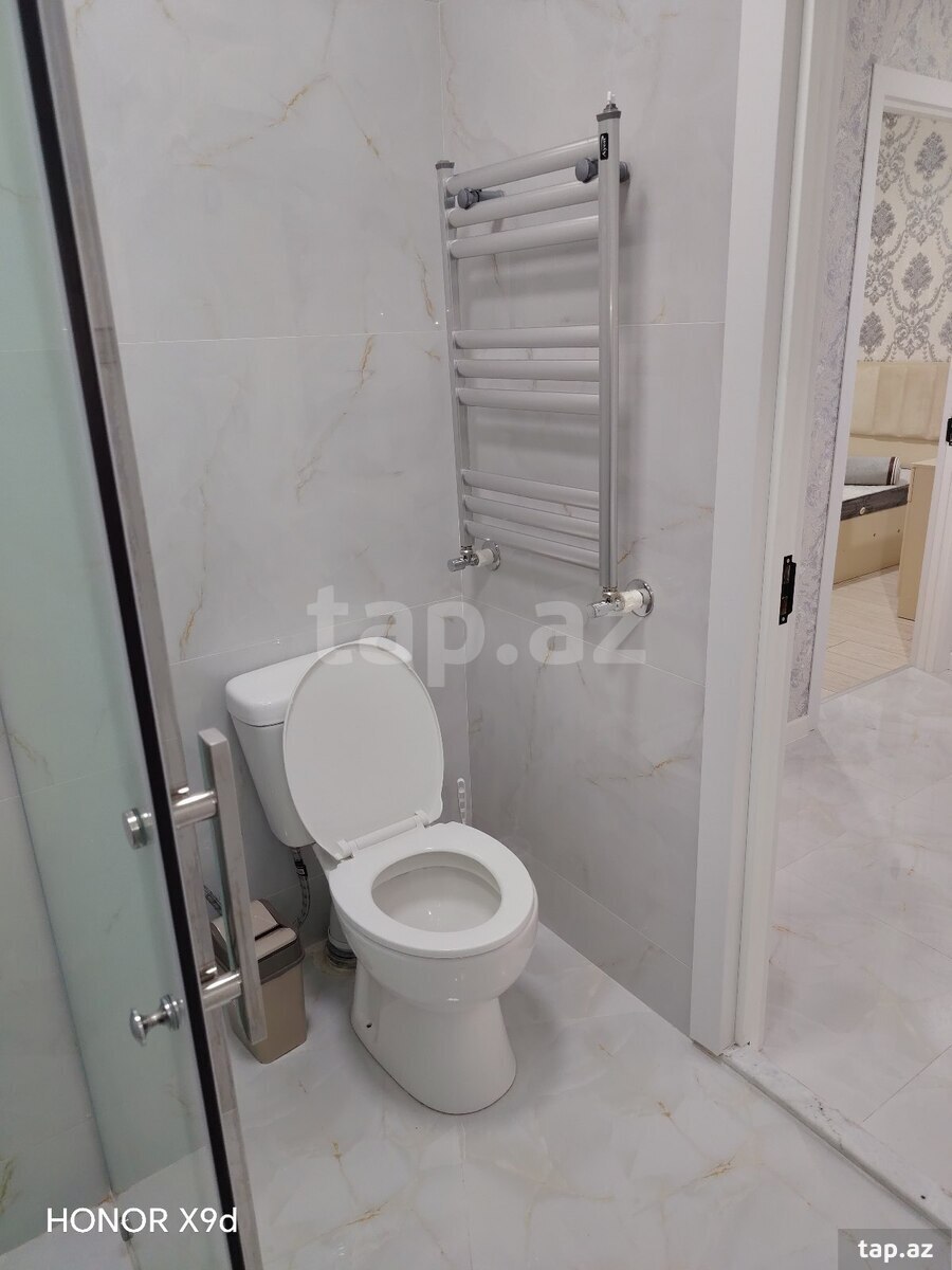 2-otaqlı yeni tikili kirayə verilir, Xırdalan ş., 47 m²