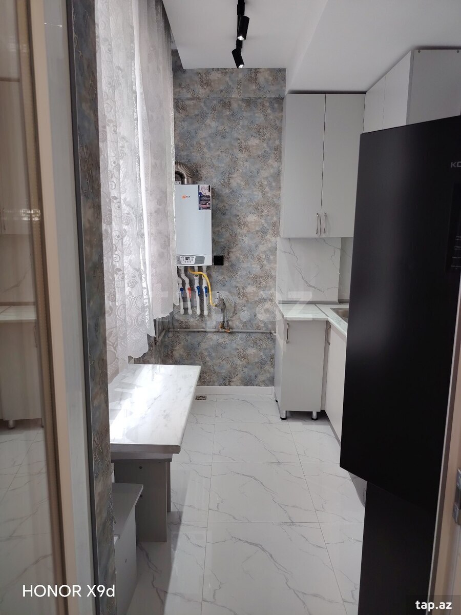 2-otaqlı yeni tikili kirayə verilir, Xırdalan ş., 47 m²