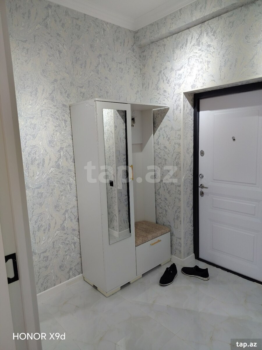 2-otaqlı yeni tikili kirayə verilir, Xırdalan ş., 47 m²