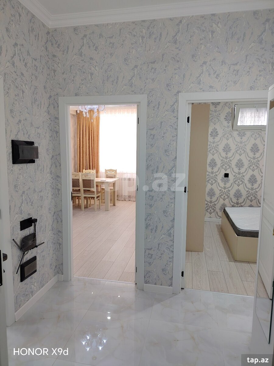2-otaqlı yeni tikili kirayə verilir, Xırdalan ş., 47 m²
