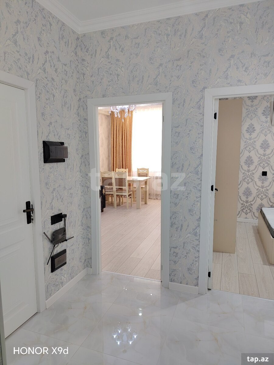 2-otaqlı yeni tikili kirayə verilir, Xırdalan ş., 47 m²