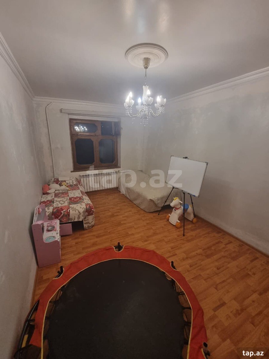 3-otaqlı mənzil, Yasamal r., 95 m²