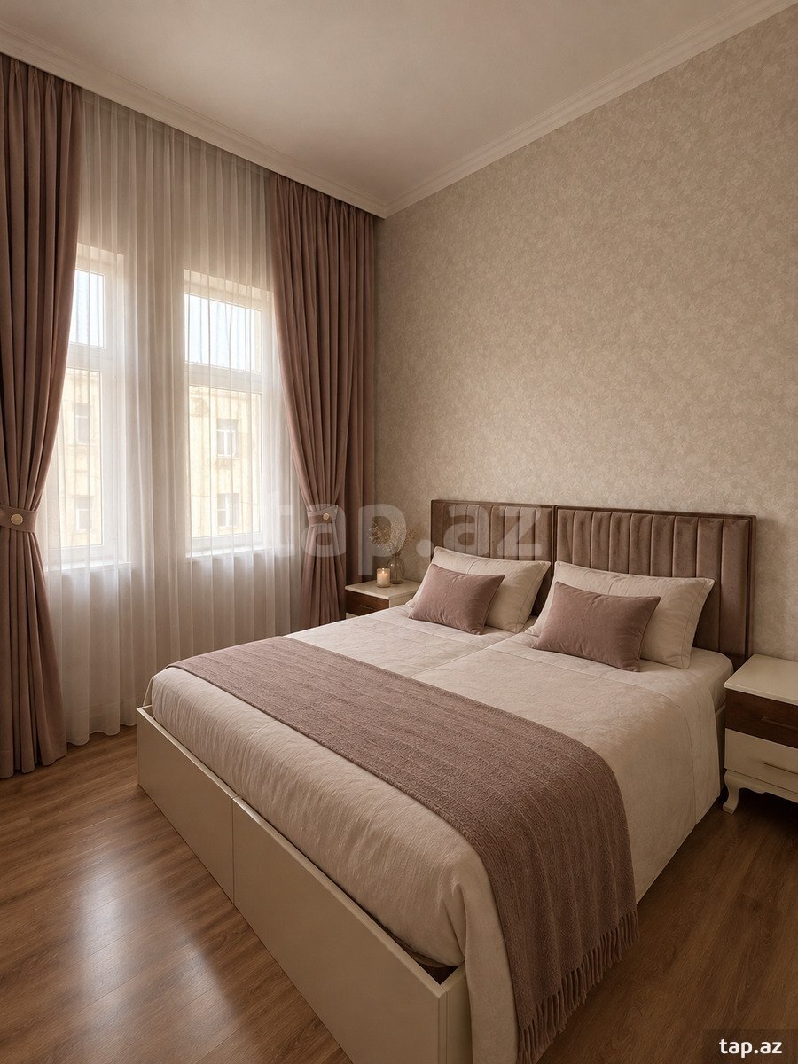 2-otaqlı yeni tikili kirayə verilir, Binəqədi r., 60 m²