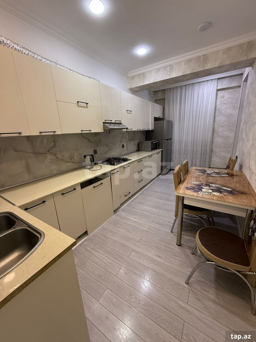 3-otaqlı yeni tikili kirayə verilir, Həsən bəy Zərdabi pr., 120 m²