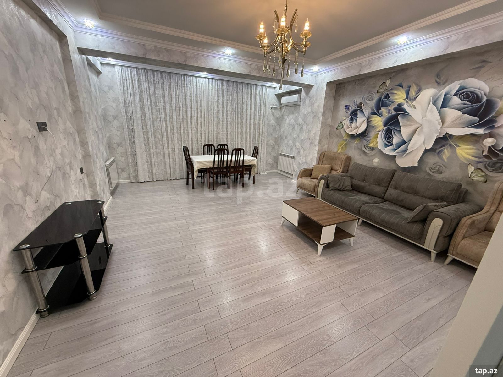 3-otaqlı yeni tikili kirayə verilir, Həsən bəy Zərdabi pr., 120 m²