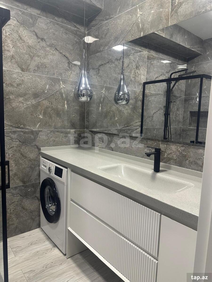2-otaqlı yeni tikili kirayə verilir, N.Nərimanov m., 60 m²