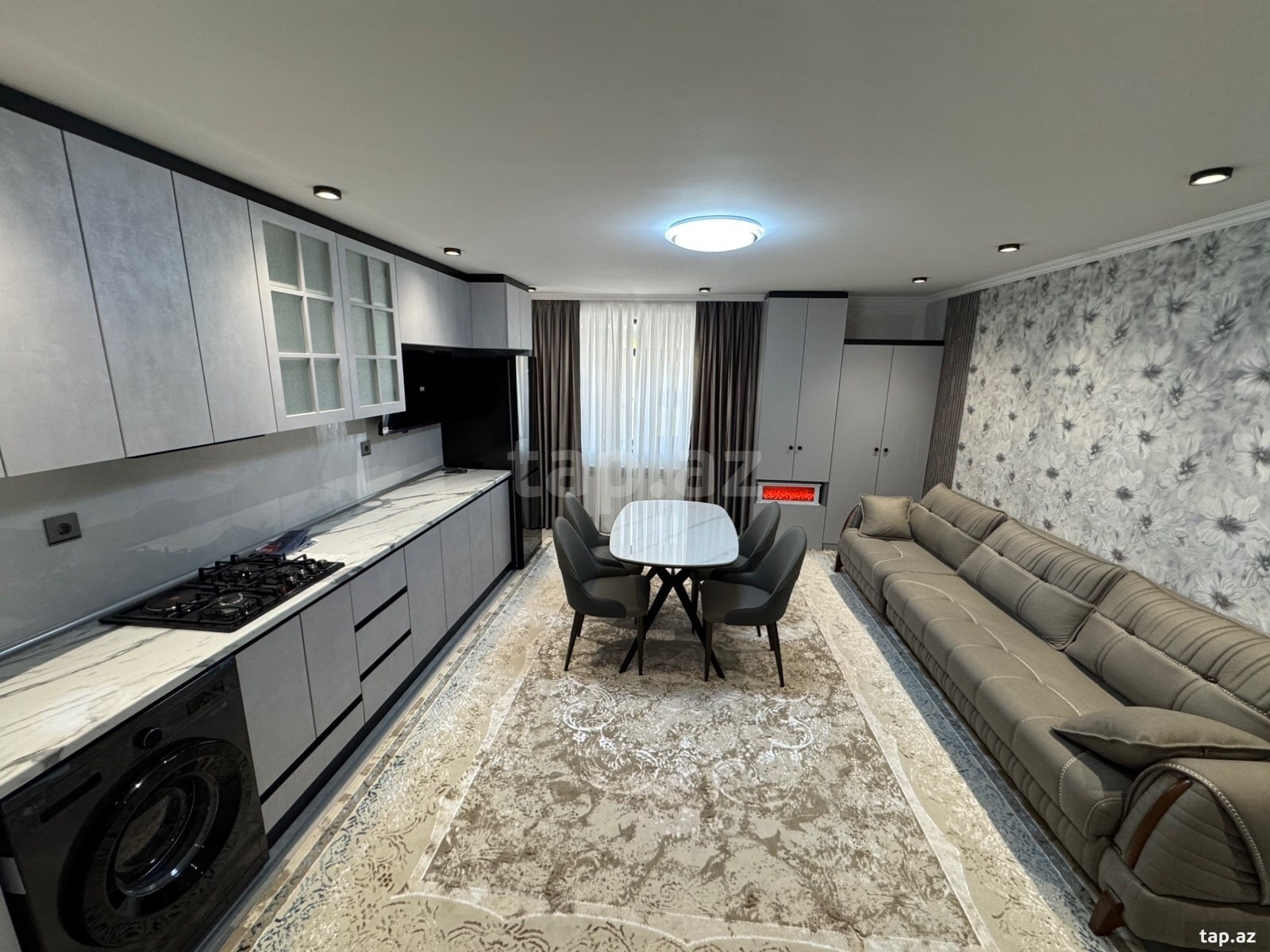 2-otaqlı mənzil, Şəki ş., 55 m²