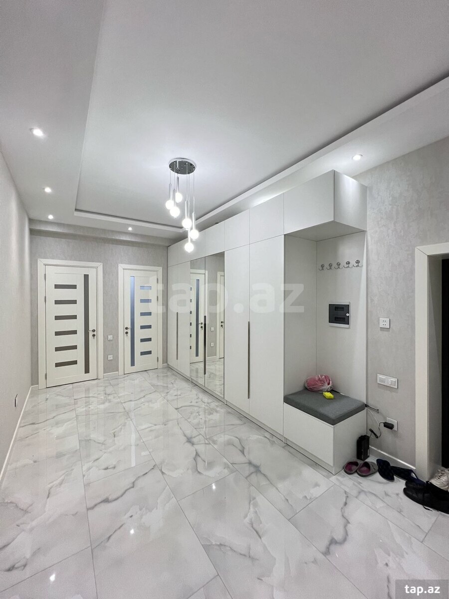 3-otaqlı yeni tikili kirayə verilir, Səbail r., 130 m²
