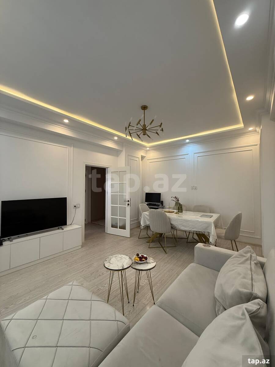 2-otaqlı yeni tikili kirayə verilir, Xətai r., 60 m²