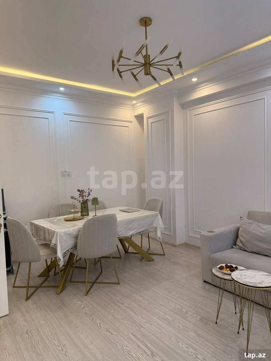 2-otaqlı yeni tikili kirayə verilir, Xətai r., 60 m²