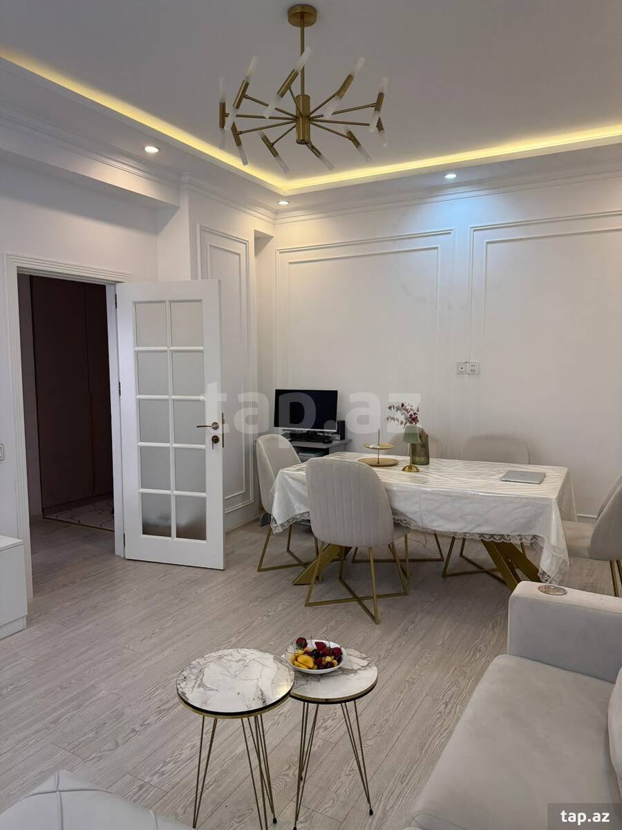 2-otaqlı yeni tikili kirayə verilir, Xətai r., 60 m²